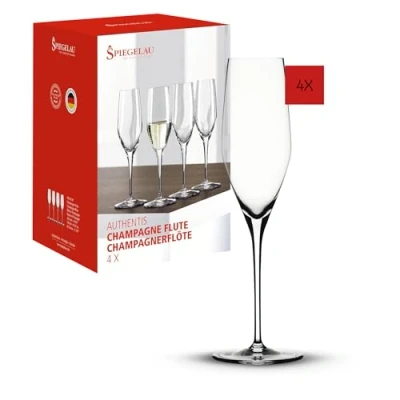 Imagen de Spiegelau Copa de Cava, Champagnerflöte, 4 Unidad (Paquete 1),