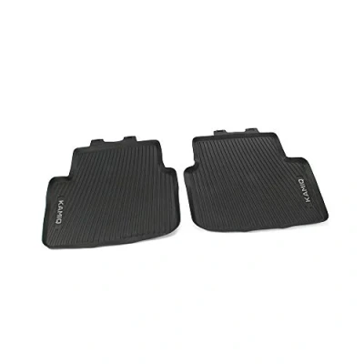 Imagen de Skoda 658061512 Alfombrillas para Todas Las Condiciones climáticas, 2 de Goma traseras, Color Negro, con el Texto Kamiq