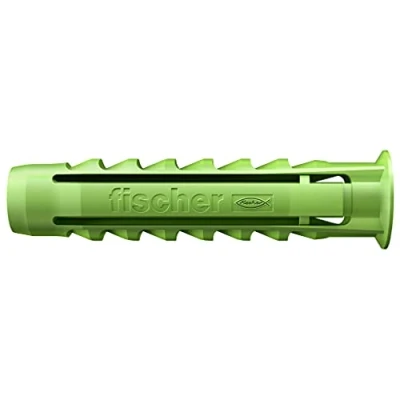 Imagen de fischer tacos pared Ecológicos para hormigón SX 10x50 de materiales renovables fijar lámparas, cuadros, Caja 45 uds