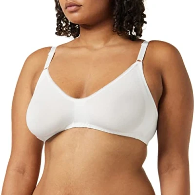 Imagen de sloggi Basic+ N, Sujetador sin Aros Mujer, Blanco (White), 85A