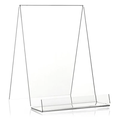Imagen de VITAdisplays Soportes de libros, expositores libros como portadores productos y inclinados en formato DIN A5 PLEXIGLAS original