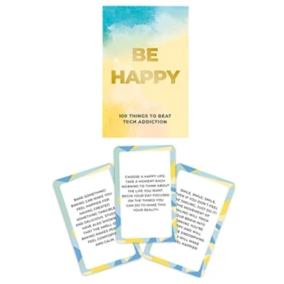 Imagen de Gift Republic Be Happy 100 tarjetas para ayudarte a encontrar tu camino de regreso la felicidad