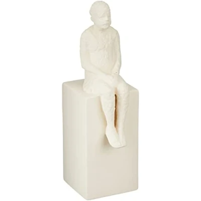Imagen de Kähler The Dreamer H21,5 cm Esculturas de Personajes Sin esmaltar, Blancas