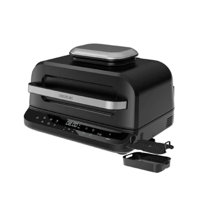 Imagen de Cecotec Freidora de Aire Grill sin Aceite 6 L Cecofry FireDome 6000. Air Fryer. 2400 W, Modos Cocción y 4 Niveles Grill, Termostato Regulable, Incluye Sonda Temperatura Accesorios