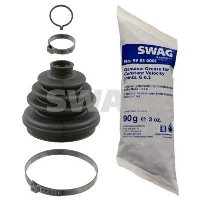 Imagen de SWAG 40 83 0002 Fuelle Palier Eje delantero, lado de rueda Caucho OPEL: Astra F CC, Corsa A Kadett E Berlina