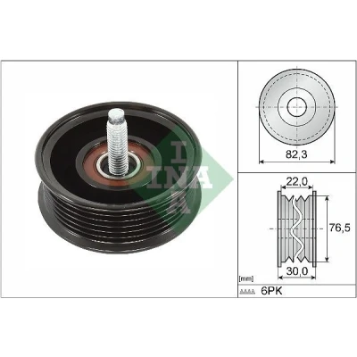 Imagen de INA 532 0922 10 Rodillo Guia JAGUAR: S Type, XF Berlina
