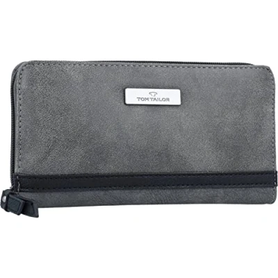 Imagen de TOM TAILOR Elin 1, Billetera para Mujer, Gris, 20 x 2,5 10,5