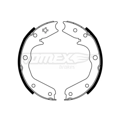 Imagen de TOMEX brakes TX 22 43 Zapatas de Freno Eje trasero 210 32 OPEL: Monterey A, Frontera A Sport SUV Cabrio,
