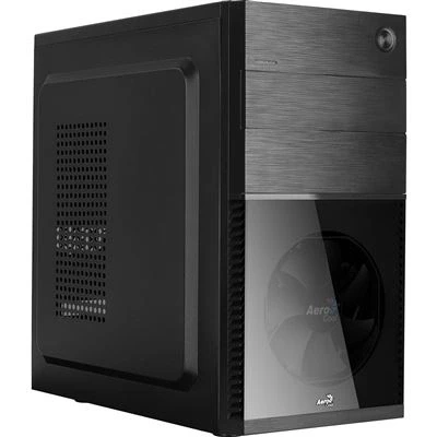 Imagen de Aerocool CS105BK caja de ordenador micro atx y mini itx, ventilador frontal, negro
