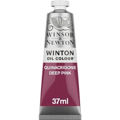 Imagen de Winsor &amp; Newton Winton Tubo de Pintura al Óleo, 37 ML, Rosa (Rosa quinacridona oscuro)