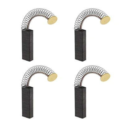 Imagen de eMagTech 2 Pares de Escobillas Carbón para Motor Aspiradora Pieza Repuesto Parada Automática 6x10x28mm Compatible con Vorwerk Tiger 250 251 252 Accesorios Herramientas Eléctricas