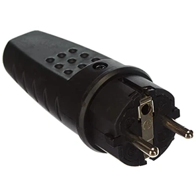 Imagen de Silver Electronics 9172 Clavija macho IP44, Negro