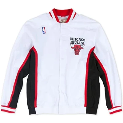 Imagen de Auténtica chaqueta de calentamiento Chicago Bulls 1992/93