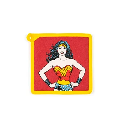 Imagen de Excelsa Wonder Woman Prensa de Cocina 20 x 20, Forro 100% algodón, Relleno poliéster