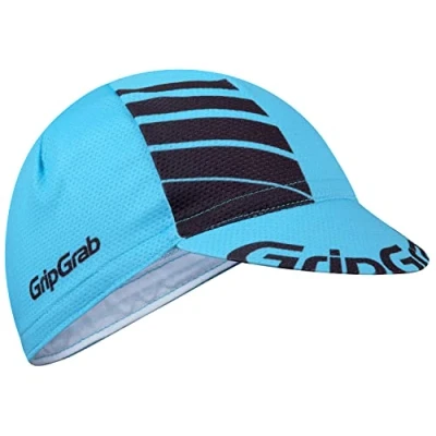 Imagen de GripGrab Lightweight Summer Cycling Cap UV Protection Under Helmet Mesh Hat Highly Breathable 8 Colours, azúl, OneSize (54 63 cm)