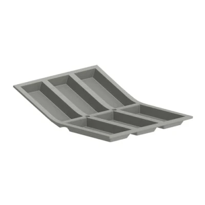 Imagen de DE Buyer, MINI ELASTOMOULE PLACA 21X17,6CM 6 FINANCIERS 9,5X4,4CM, 1875.21