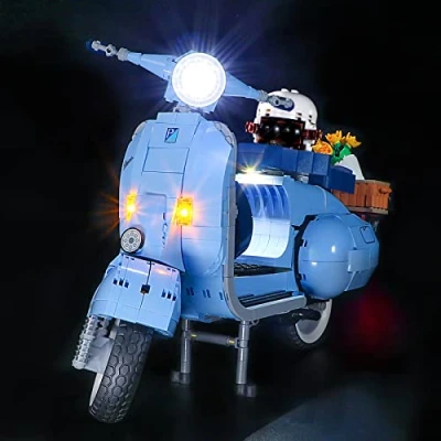 Imagen de YEABRICKS Kit de Luces LED para Lego 10298 Creator Vespa 125 Modelo Bloques Construcción (Juego NO Incluido)