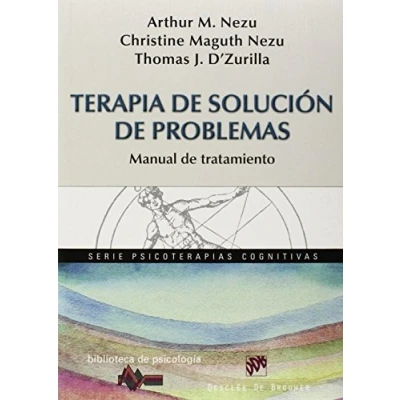 Imagen de Terapia de Solucion Problemas: Manual tratamiento: 196 (Biblioteca Psicología)