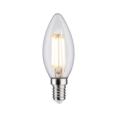 Imagen de Paulmann 28643 lámpara LED filamento vela 6,5 vatios clásico bombilla clara 2700 K blanco cálido E14