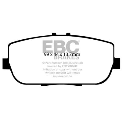 Imagen de Juego de pastillas EBC Brakes DP41775R