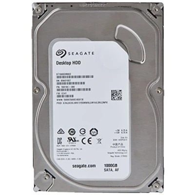 Imagen de Seagate Barracuda ST1000DM003 Disco duro interno de 1 TB (SATA III, 7200 RPM, 3.5&quot;)