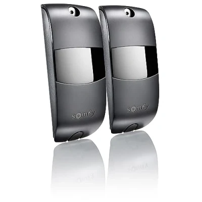 Imagen de Somfy 2400939 Fotocélulas Para Garaje Con Motor Somfy, Puerta Garaje, Detiene El Cierre De La Y Evita Daños, Fácil Instalar