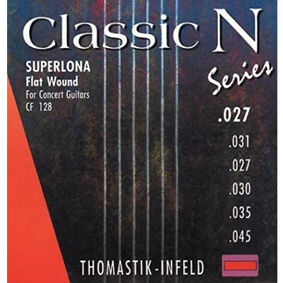 Imagen de Thomastik Cuerda Sol3 .027w acero cromado CF27 para Guitarra Clásica Classic N Series Superlona ligero juego CF128