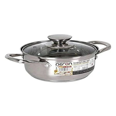 Imagen de CACEROLA 22CM 5L ACERO INDUCCIÓN C/T marca NERON