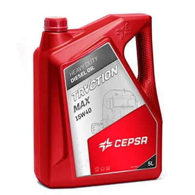 Imagen de Cepsa Traction MAX 15W 40 5L Aceite de motor 522603090 MERCEDES BENZ: Clase C Sedán, E SMART: Fortwo I Coupé, City Coupe