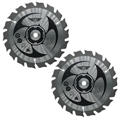 Imagen de 2 x TopsTools CS15018T_2 150 mm 18T 10 Bore TCT CSB150A1 Hojas de sierra compatibles con Ryobi ONE Plus RWSL1801 18V