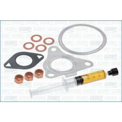 Imagen de AJUSA JTC11966 Juego de montaje, turbocompresor with studs, syringe oil con juntas OPEL: Corsa E Hatchback, PEUGEOT: Bipper Tepee