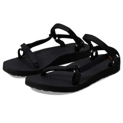 Imagen de Teva Original Universal Revive, Sandalia Mujer, Negro Delgado, 35.5 EU