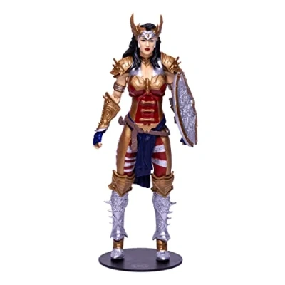 Imagen de McFarlane Figura de Acción DC Multiverse Wonder Woman diseñada por Todd (Gold Label)