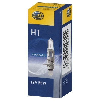 Imagen de HELLA 8GH 002 089 133 Lámpara, faro de carretera H1 12V 55W 3300K Halógena SEAT: Leon II Hatchback, Córdoba I Berlina, Toledo 2 Limousine norauto,