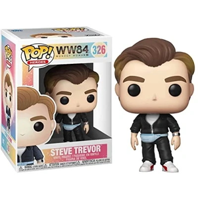 Imagen de Funko Pop! Heroes: WW 1984 Steve Trevor (80s) Wonder Woman Figura de Vinilo Coleccionable Idea Regalo Mercancia Oficial Juguetes para Niños y Adultos Movies Fans