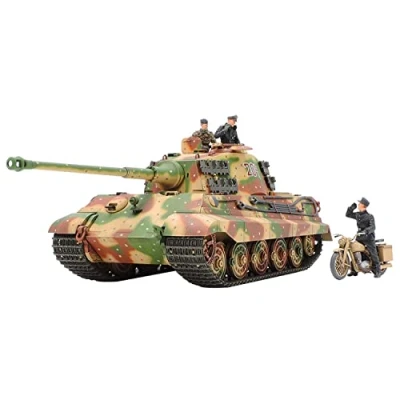 Imagen de Tamiya German King Tiger II Kit de Modelo, Multicolor (T2M 35252)