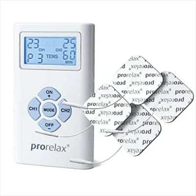 Imagen de prorelax TENS/EMS Duo aparato de electroestimulación 2 terapias con un solo Terapia natural para el dolor crónico y la musculación