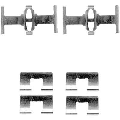 Imagen de HELLA 8DZ 355 202 571 Kit de accesorios, pastillas frenos HONDA: CIVIC 7 Hatchback, Integra II Coupé