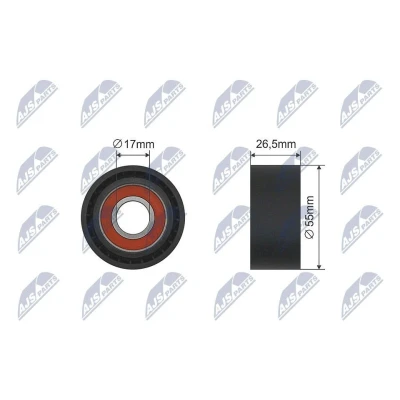 Imagen de Polea tensora, correa trapezoidal NTY RNK CT 035