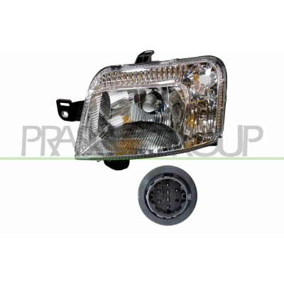 Imagen de PRASCO FT1234804 Faros izquierda H4 con servomotor para reg. alcance luces FIAT: Panda II Hatchback