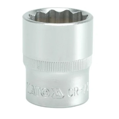 Imagen de YATO YT 1285 Piezas insertables de llave cubo 3121 23 Acero cromo vanadio