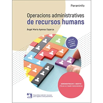 Imagen de Operacions administratives de recursos humans ed.2021 (Administración)