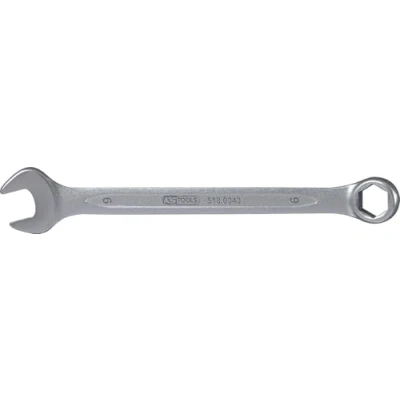 Imagen de KS TOOLS 518.0343 Llaves tubería de frenos 135 9,0 mate satinado, cromado Acero cromo vanadio