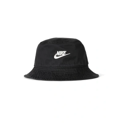 Imagen de Nike FB5381 010 U NK Apex Bucket SQ FUT WSH L Hat Unisex Adult Black/White Tamaño