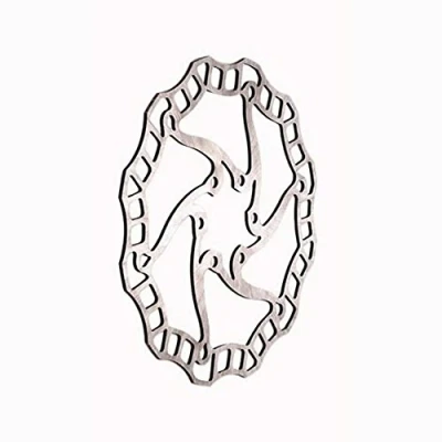 Imagen de ASHIMA Disco de Freno ARO 08 Ultralight 140mm x 68g Plata 6, Unisex Adult, Silver, 6 Bolt 140 mm