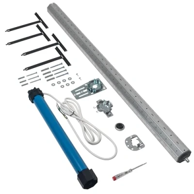 Imagen de HOMEPILOT Set de automatización persianas premium Smart Práctico conjunto para la mejora Home a eléctricas. Incluye motor persianas, adaptador y accesorios.