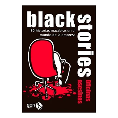 Imagen de Black Stories Oficinas Asesinas, Juego de Mesa (Gen X Games GEN044)
