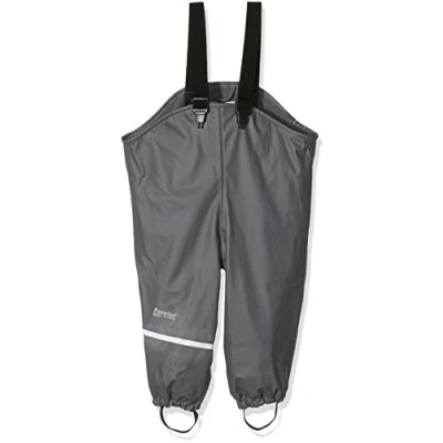 Imagen de CareTec Baby and Kids Waterproof Trousers, Fleece Lined Pantalones de Barro Impermeables y a Prueba Viento, Gris, 86