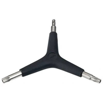 Imagen de BBB Cycling Juego de llaves y herramienta triple, 3 en 1 para bicicletas Modelo TorxStar BTL 28T