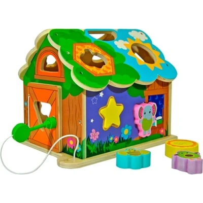 Imagen de Kids Euroswan ENCAJABLE DE Formas Madera LA Granja LOS FROOTIMALS, Multicolor, Unico (FT00032)